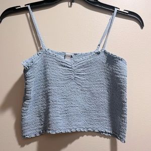 Light Blue Aerie Crop Top